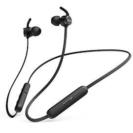 ყურსასმენი Philips TAE1205BK/00 Headphones, Wireless, Bluetooth, IPX4, Black